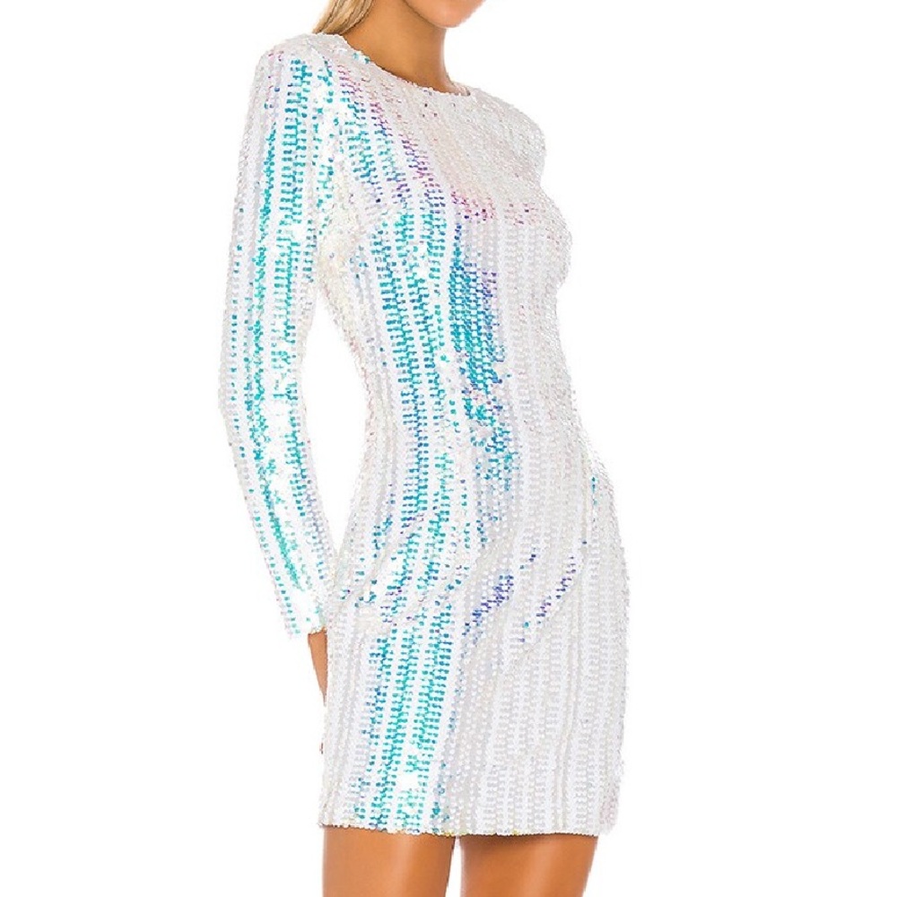 Iridescent Sequin Dress | Size XS